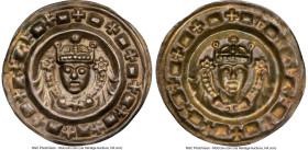 Ulm. Friedrich II Bracteate ND (1215-1250) MS65 NGC, Berger-2596. 0.45gm. HID09801242017 © 2023 Heritage Auctions | All Rights Reserved