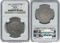 Berg. Joachim Murat Taler 1807-TS AU58 NGC, Düsseldorf mint, KM12, Dav-625. A seldom-seen type and one that always garners significant collector inter...