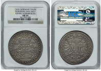 Nürnberg. Free City Taler 1624 AU53 NGC, KM71, Dav-5637. Mint Master Georg Nurnberger. With the name and title of Ferdinand II. HID09801242017 © 2023 ...