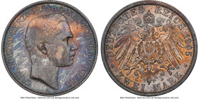 Saxe-Coburg-Gotha. Karl Eduard 2 Mark 1905-A AU55 NGC, Berlin mint, KM166, J-147. HID09801242017 © 2023 Heritage Auctions | All Rights Reserved