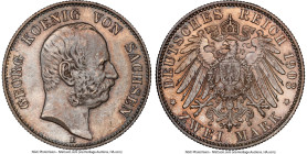 Saxony. Georg 2 Mark 1903-E MS65 NGC, Muldenhutten mint, KM1257. HID09801242017 © 2023 Heritage Auctions | All Rights Reserved