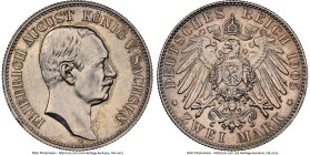 Saxony. Friedrich August III 2 Mark 1905-E MS64 NGC, Muldenhutten mint, KM1263, J-134. HID09801242017 © 2023 Heritage Auctions | All Rights Reserved