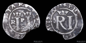 Lima. Felipe II. 1/2 Real 1568-9. Rincon