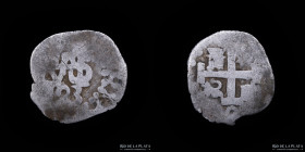 Lima. Felipe V. 1/2 Real 1723. CJ 37.23