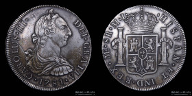 Lima. Carlos III. 8 Reales 1781 MI. KM78