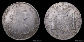 Lima. Carlos IV. 8 Reales 1806 JP KM97