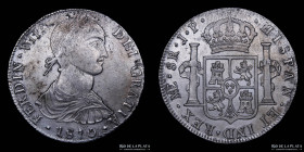 Lima. Fernando VII. 8 Reales 1810 JP. KM106.1