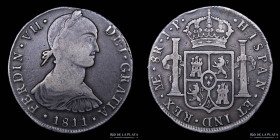 Lima. Fernando VII. 8 Reales 1811 JP. KM106.1