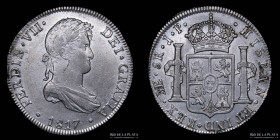 Lima. Fernando VII. 8 Reales 1817 JP. KM117