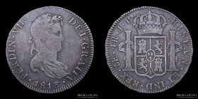 Lima. Fernando VII. 4 Reales 1813 JP. KM116