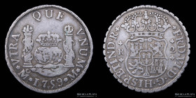 Mexico. Fernando VI. 2 Reales 1759 M. KM86