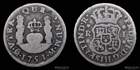 Mexico. Fernando VI. 1 Real 1751 M. KM76