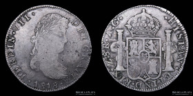 Mexico. Fernando VII. 8 Reales 1818 AG. Zacatecas. KM111.5