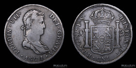 Mexico. Fernando VII. 8 Reales 1821 GA FS. KM111.3