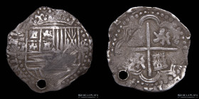 Potosi. Felipe IV. 8 Reales 1622 P/T. Macuquina. CJ 13.2.2