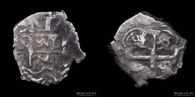 Potosi. Felipe V. 1 Real 1741 P. CJ 46.14.2