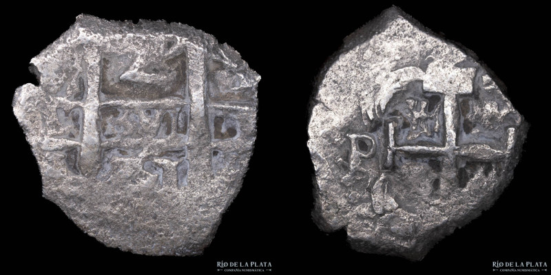 Potosí. Fernando VI (1746-1759) 2 Reales 1751 E. Macuquina. AG.917; 23mm; 5.90g....