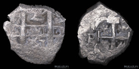 Potosi. Fernando VI. 2 Reales 1751 E. Macuquina. CJ 50.5.1