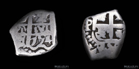 Potosi. Fernando VI. 2 Reales 1754 q. Macuquina. CJ 50.8.1