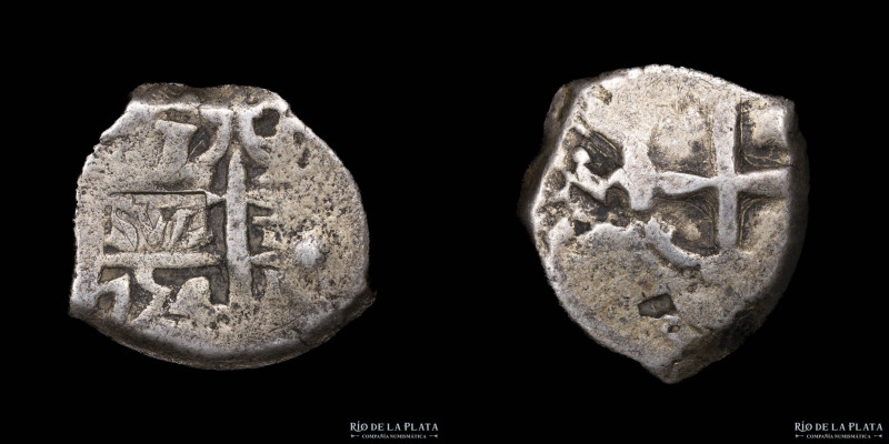 Potosí. Fernando VI (1746-1759) 1 Real 1754 q. Macuquina. AG.917; 18mm; 4.37g. C...