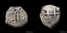 Potosi. Fernando VI. 1 Real 1754 q. Macuquina. CJ 51.8.1