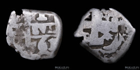 Potosi. Carlos III. 1 Real 1761 VY. Macuquina. CJ 56.2