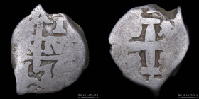 Potosi. Carlos III. 1 Real 1768 VY Macuquina. CJ 56.9