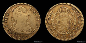 Potosi. Carlos III. 1 Escudo 1780 PR. CJ 71.3