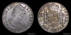 Potosi. Carlos III. 4 Reales 1777 PR. CJ 64.6