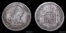 Potosi. Carlos III. 1 Real 1773 JR. CJ 66.1