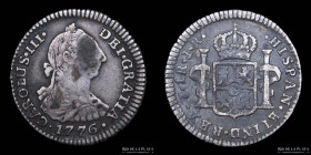 Potosi. Carlos III. 1 Real 1776 JR. CJ 66.5