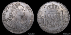 Potosi. Carlos IV. 8 Reales 1806 PJ. CJ 76.18