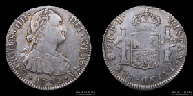 Potosi. Carlos IV. 2 Reales 1792 PR. CJ 78.4.1