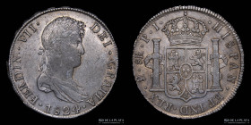 Potosi. Fernando VII. 8 Reales 1824 PJ. CJ 86.14