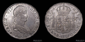 Potosi. Fernando VII. 8 Reales 1824 PJ. CJ 86.14
