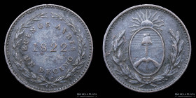 Argentina. Buenos Aires. 1 Decimo 1822. CJ 1