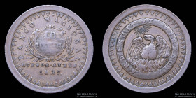Argentina. Buenos Aires. 10 Decimos 1827. CJ 6.3