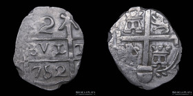Argentina. Tucuman. 2 Reales 752. A catalogar