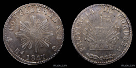 Argentina. Cordoba. 4 Reales 1847. CJ 54.1.1