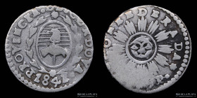 Argentina. Cordoba. 1 Real 1841 PNP. CJ 35.1.28