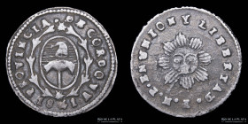 Argentina. Cordoba. 1 Real 1841 PNP. CJ 30.10.2