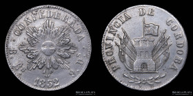 Argentina. Cordoba. 8 Reales 1852. CJ 63.1.1