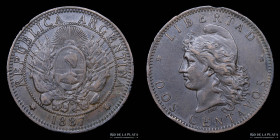 Argentina. 2 Centavos 1887. CJ 28