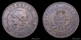 Argentina. 1 Centavo 1886. CJ 42