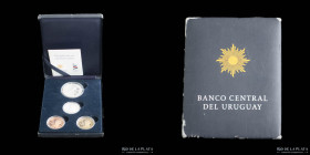 Uruguay. 2011. Set Bicentenario x4 monedas