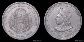 El Salvador. 1 Peso 1914. KM115.2