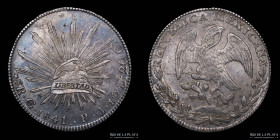 Mexico. 8 Reales 1841/31 Go PJ. KM377.8