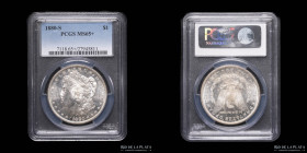 USA. 1 Dollar 1880 S. Morgan. GEM. KM110