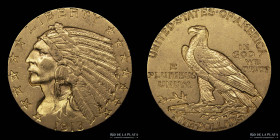 USA. 5 Dollars 1913. Indian Head. KM129