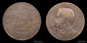 Somalia Italiana. 1 Besa 1909. KM1